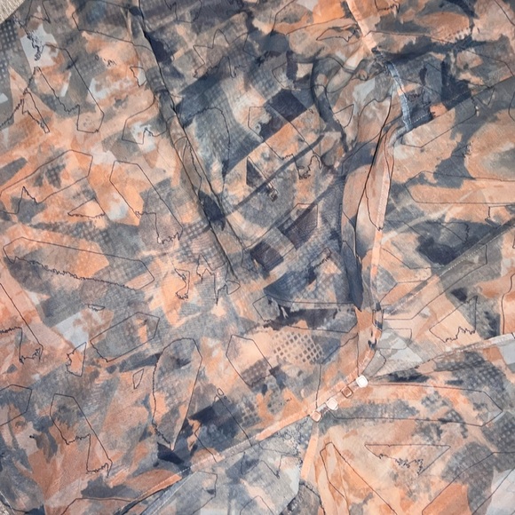 Cute! BGBGeneration Flowy Pink & Gray Abstract Print Top - Picture 13 of 13